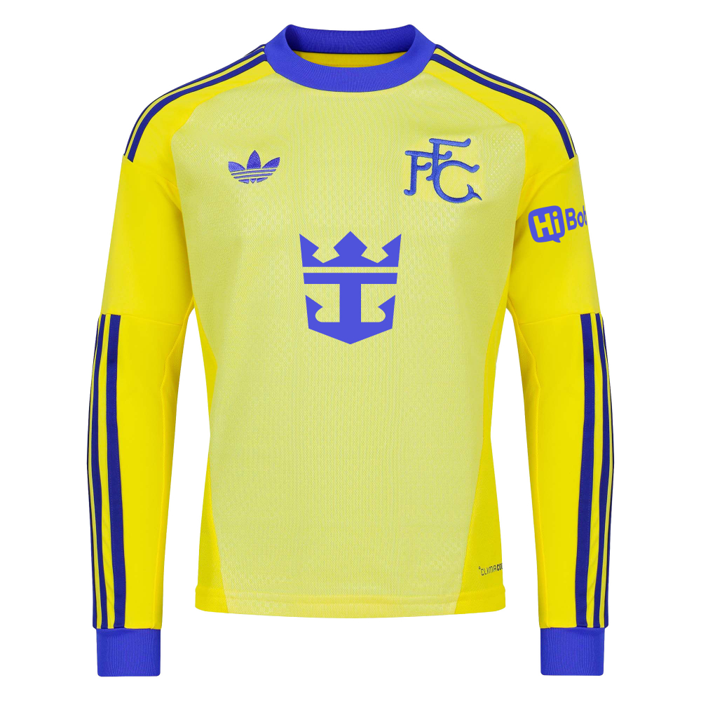 Kids Fulham Away Yellow Goalkeeper Jersey 2026/27 Kids Fulham Away Yellow Goalkeeper Jersey 2026/27