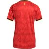 Womens Belgium World Cup Home Jersey 2026 rear view showing matching team styling