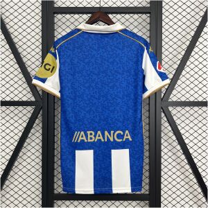 Mens Deportivo de La Coruna Home Jersey 2025/26 back view detail