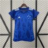 Womens Cruzeiro Home Jersey 2024/25 front view on display