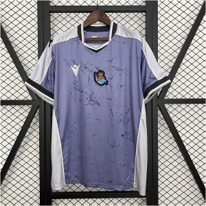 Mens Real Sociedad Away Jersey 2025/26 Mens Real Sociedad Away Jersey 2025/26 front view on display