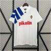 Mens Real Zaragoza white Retro Away Jersey 1992/93 front view on display
