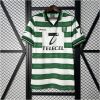 Mens Sporting Lisbon Retro Home Jersey 1999/00 front view with polo collar