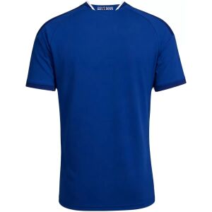 Mens Strasbourg Home Jersey 2026/27 royal blue shirt back view with DES MILLIERS motto below collar