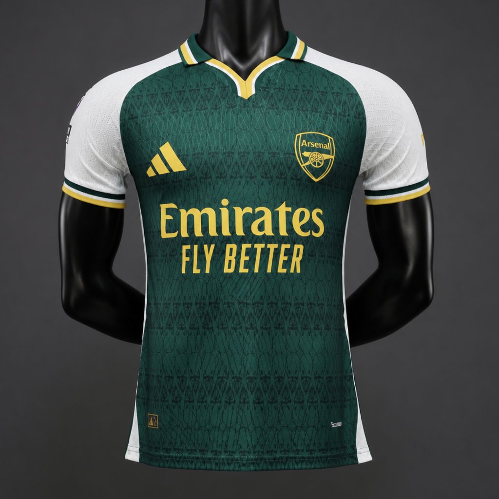 Mens Arsenal Green White Special Edition Jersey 2026/27 Mens Arsenal Green White Special Edition Jersey 2026/27