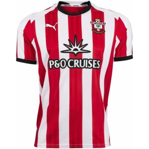 Mens Southampton Home Jersey 2026/27 red and white striped shirt front view