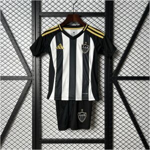 Kids Atletico Mineiro Home Kit 2025/26 front view on display