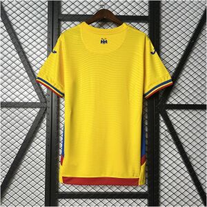Mens Romania Home Jersey 2025 rear view showing authentic team styling
