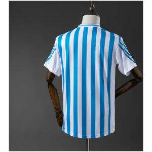 Mens Racing Club de Avellaneda Retro Home Jersey 1999/00 rear view showing matching team styling