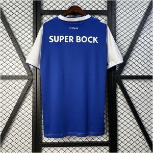Mens Porto Retro Home Jersey 2017/18 rear view showing matching team styling
