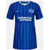 Womens Brighton & Hove Albion home jersey 2026/27 with white pinstripes and seagull crest