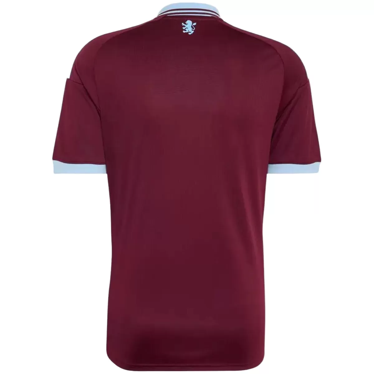 Mens Aston Villa Home Jersey 2026/27 Mens Aston Villa Home Jersey 2026/27 back view showing solid claret rear and blue lion emblem