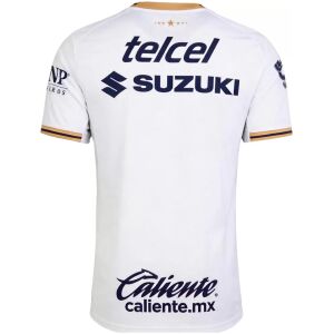 Mens Pumas UNAM Away Jersey 2026/27 Mens Pumas UNAM Away Jersey 2026/27 cream white shirt back view with five stars below collar
