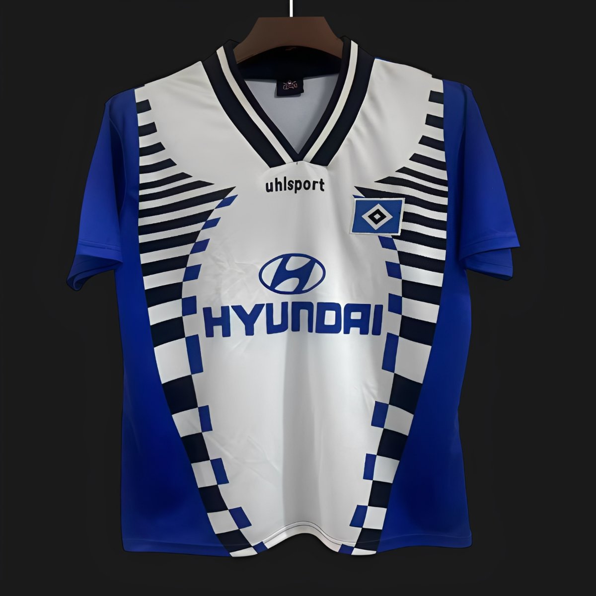 Mens Hamburger Sport 1996/97 Away Retro Shirt Mens Hamburger Sport 1996/97 Away Retro Shirt