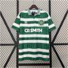 Mens Celtics Retro Home Jersey 1995/97 front view in green and white hoops