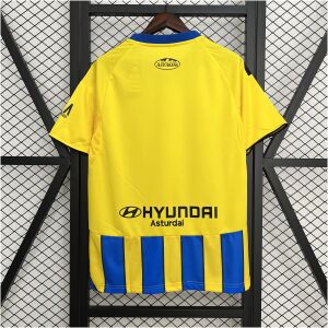 Mens Real Oviedo Away Jersey 2025/26 back view detail