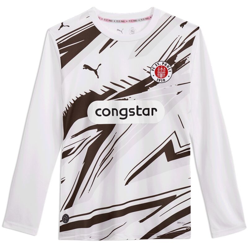 Mens FC St. Pauli Away Long Sleeve Jersey 2026/27