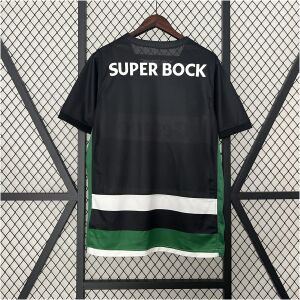 Mens Sporting Lisbon Home Jersey 2024/25 rear view showing matching team styling