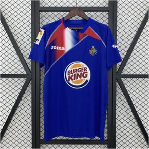 Mens Getafe Retro Home Jersey 2009/10 front view on display
