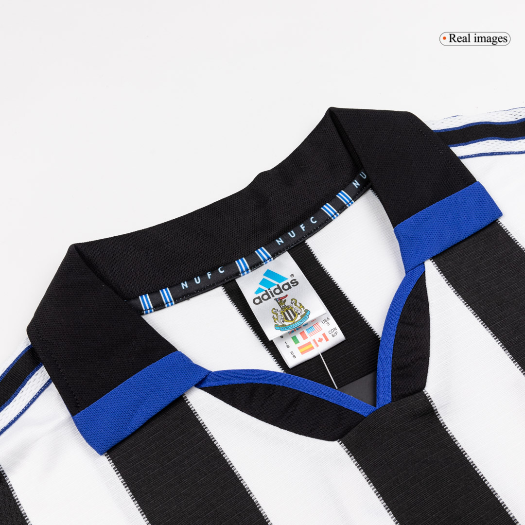 Mens Newcastle United Home Retro Jersey 1999/00 Mens Newcastle United Home Retro Jersey 1999/00