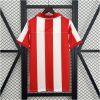 Mens Atletico Madrid Centenary Retro Home Jersey 2003/04 front view on display