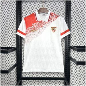 Mens Sevilla Retro Home Jersey 1993/94 front view on display