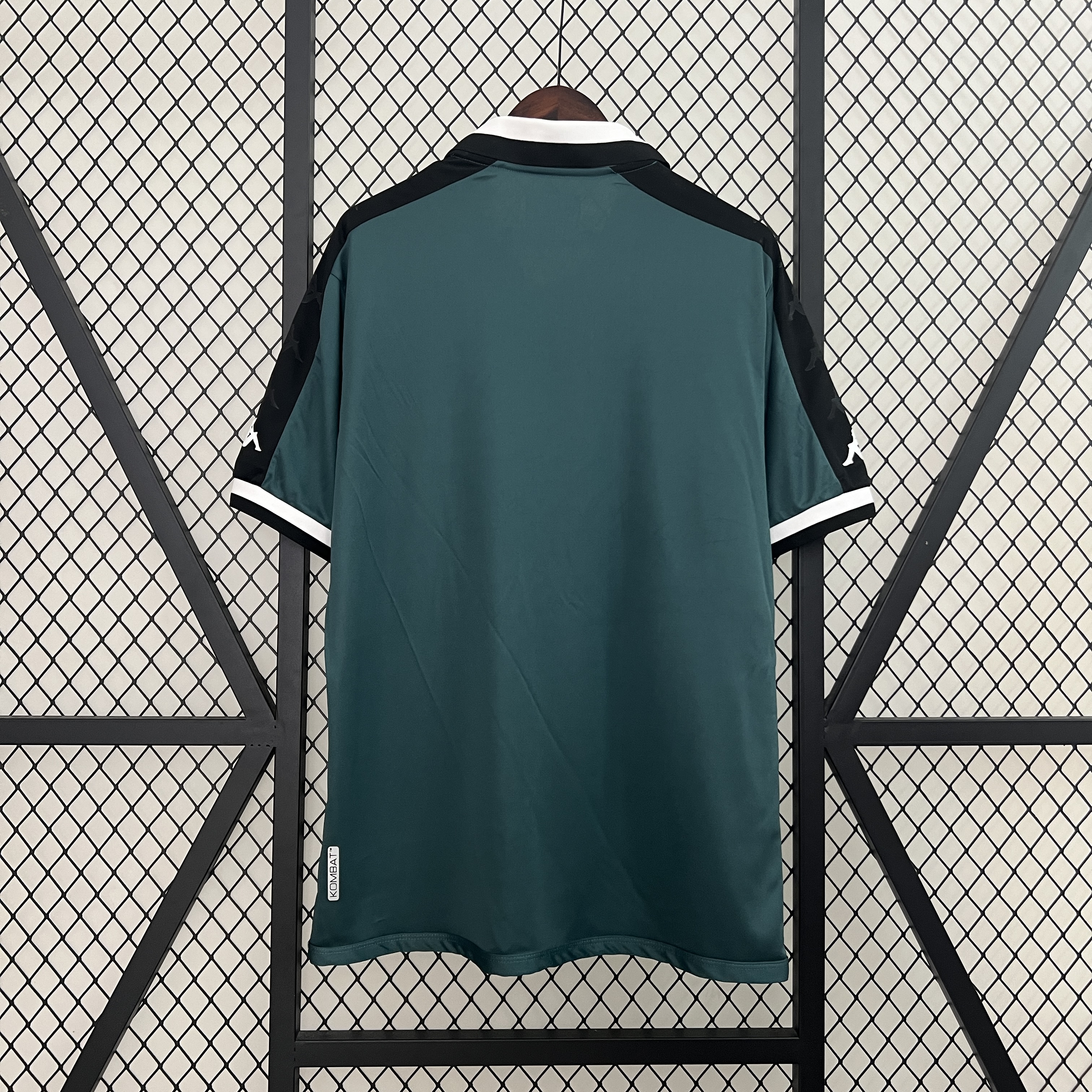 Mens Vasco da Gama All Sponsors Goalkeeper Jersey 2024/25 Mens Vasco da Gama All Sponsors Goalkeeper Jersey 2024/25 rear view showing matching team styling