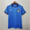 Mens Italy Retro Home Jersey 2020 front view on hanger