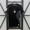 Mens Athletic Bilbao Black Retro Jersey 2005/08 front view on display