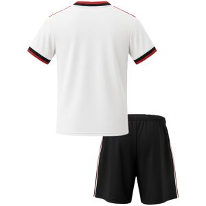 Kids Mexico Futbol World Cup Away Jersey 2026 rear view showing matching team styling