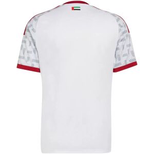 Mens United Arab Emirates World Cup Home Jersey 2026 white shirt back view with UAE flag emblem