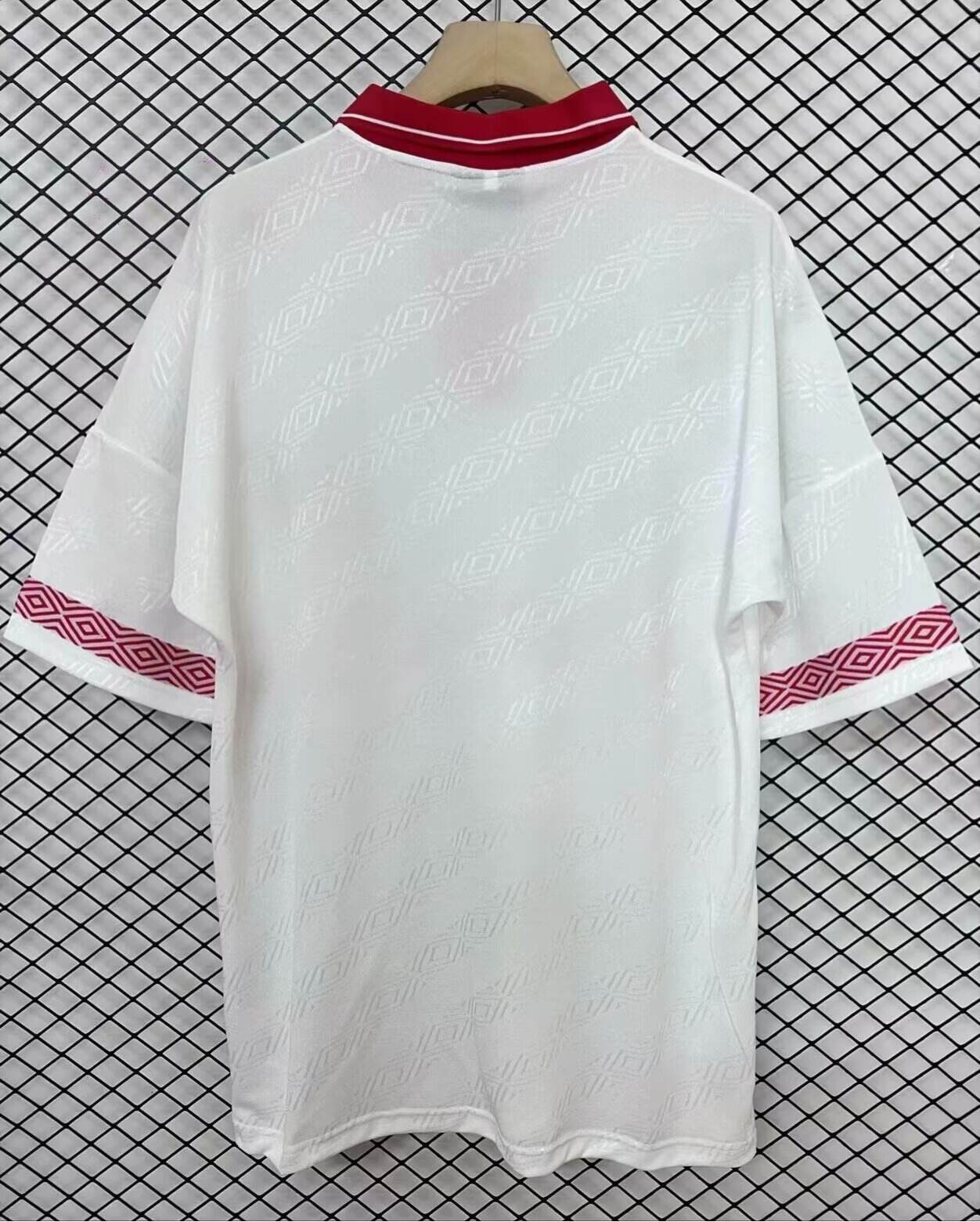 Mens Sevilla Retro Home Jersey 1994/96 Mens Sevilla Retro Home Jersey 1994/96 back view detail