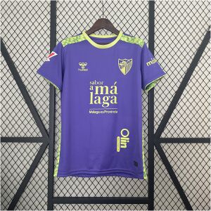 Mens Malaga Away Jersey 2024/25 Mens Malaga Away Jersey 2024/25 front view on display