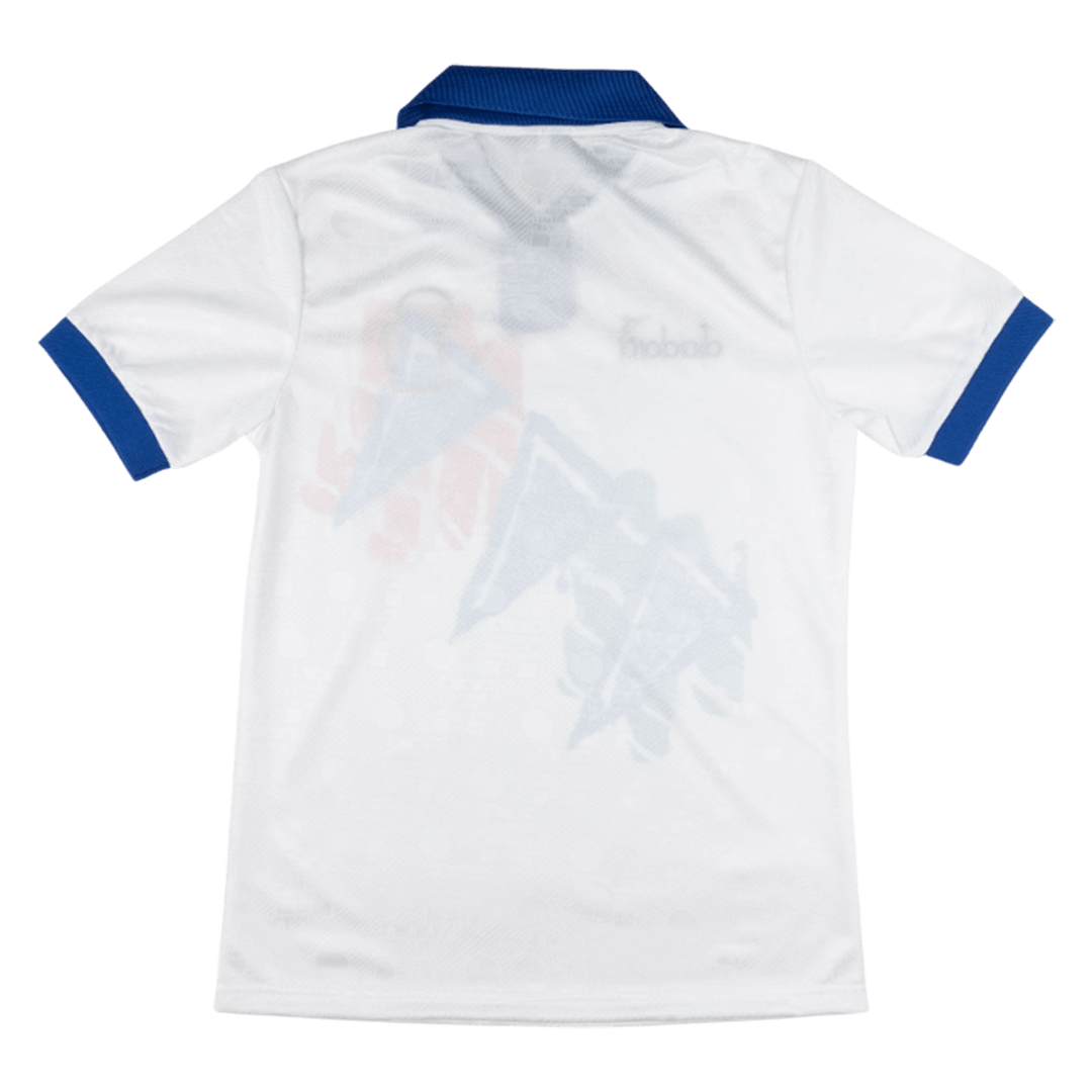 Mens Italy Retro Pre-Match Jersey 1994 Mens Italy Retro Pre-Match Jersey 1994 rear view showing matching team styling