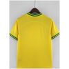 Mens World Cup Brazil Concept Yellow Jersey 2022 Mens World Cup Brazil Concept Yellow Jersey 2022 back view detail