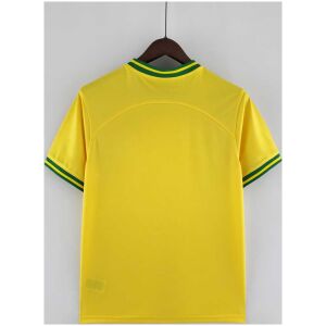 Mens World Cup Brazil Concept Yellow Jersey 2022 back view detail
