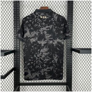 Mens Ajax Stone Island Jersey 2025/26 front view on display