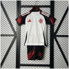 Kids Flamengo Away Kit 2025/26 front view on display