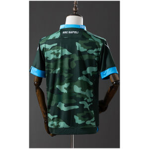 Mens Napoli Retro Home Jersey 2013/14 back view detail