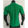 Mens Belgium green player Polo 2025 Mens Belgium green player Polo 2025 back view detail