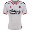 Mens Club Tijuana Away Jersey 2025/26 front view in white with illustrations
