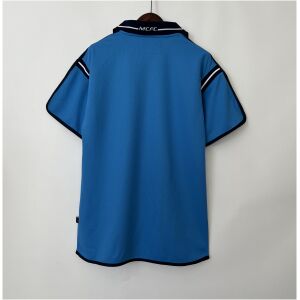 Mens Manchester City Retro Home Jersey 2001/02 back view detail