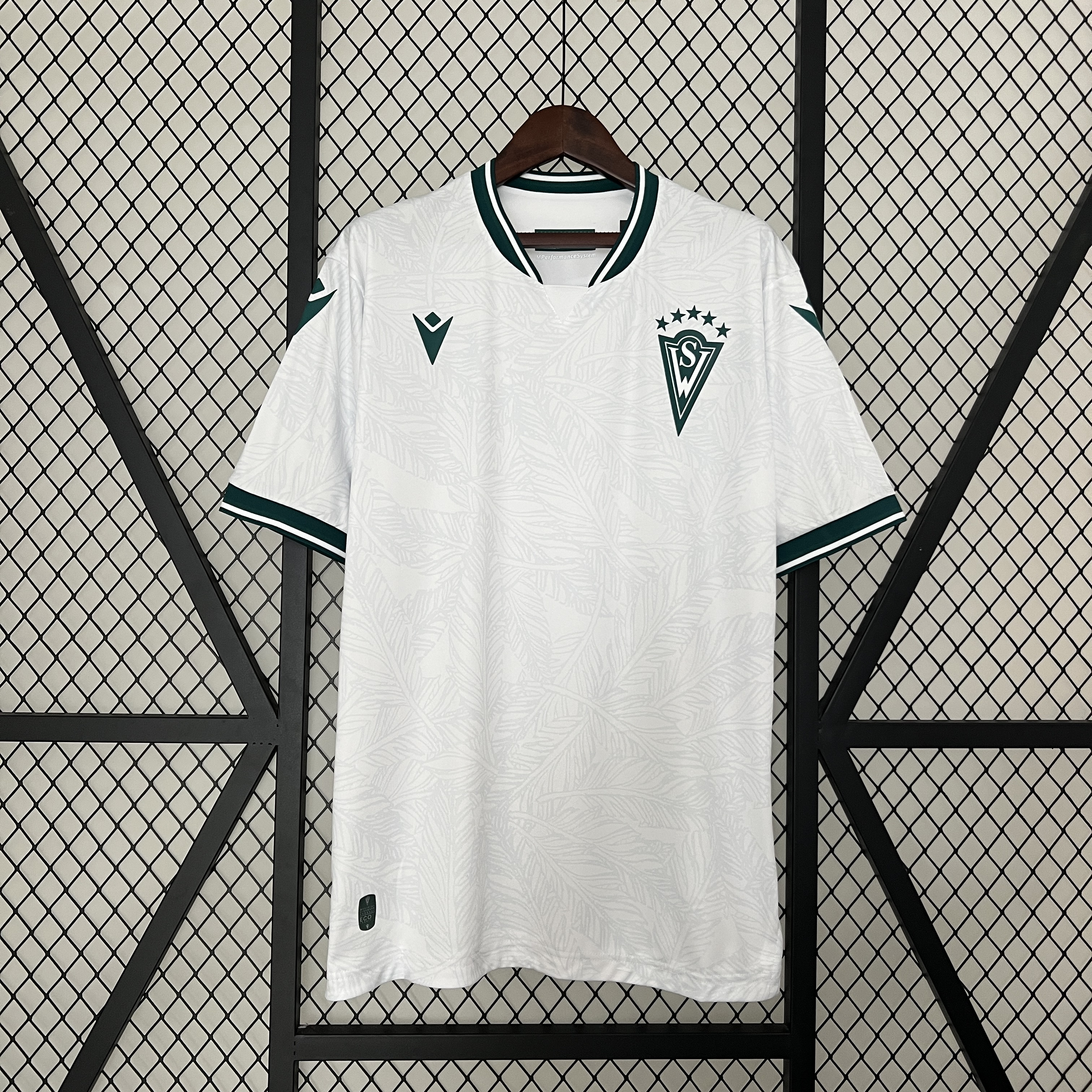 Mens Santiago Wanderers Away Jersey 2024/25 Mens Santiago Wanderers Away Jersey 2024/25 front view on display