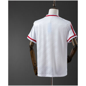 Mens Manchester United Retro Away Jersey 1986/88 back view detail