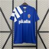 Mens Real Zaragoza blue Retro Away Jersey 1992/93 front view on display