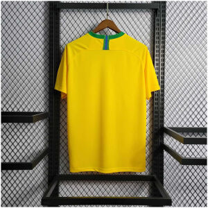 Mens World Cup Brazil Retro Home Jersey 2018 back view detail