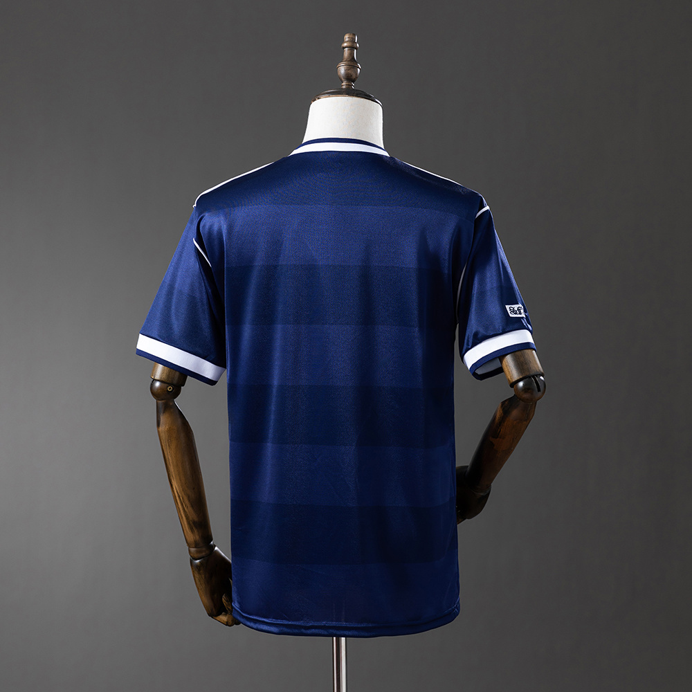 Mens Scotland Retro Home Jersey 1987 Mens Scotland Retro Home Jersey 1987 rear view showing authentic team styling