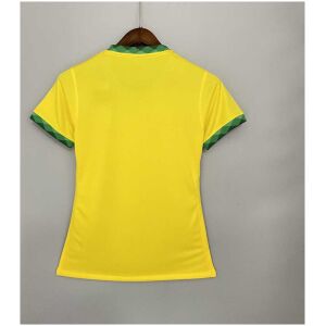Womens Brazil Retro Home Jersey 2021 back view detail