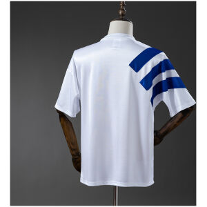 Mens Real Zaragoza Retro Home Jersey 1992/93 back view detail