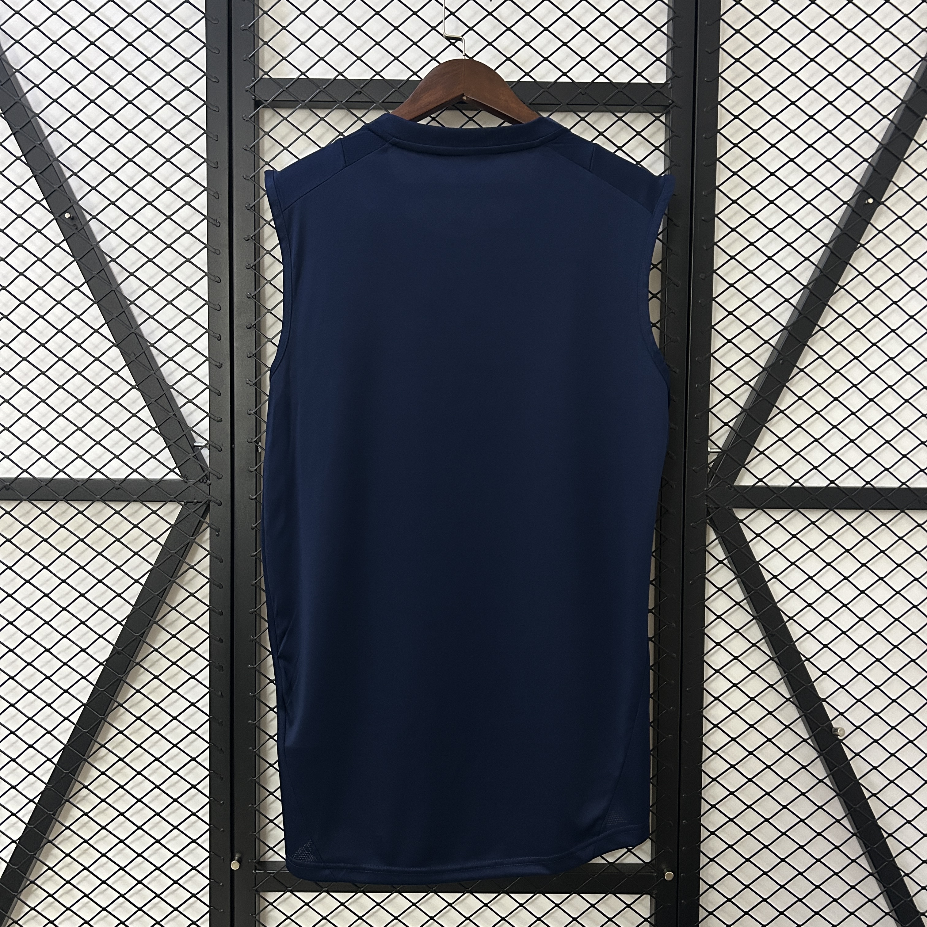 Mens Flamengo Blue Training Kit Suit 2025/26 Mens Flamengo Blue Training Kit Singlet Kits Suit 2025/26 front view on display